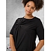 KAFFE CURVE T-shirt Celoisa Zwart